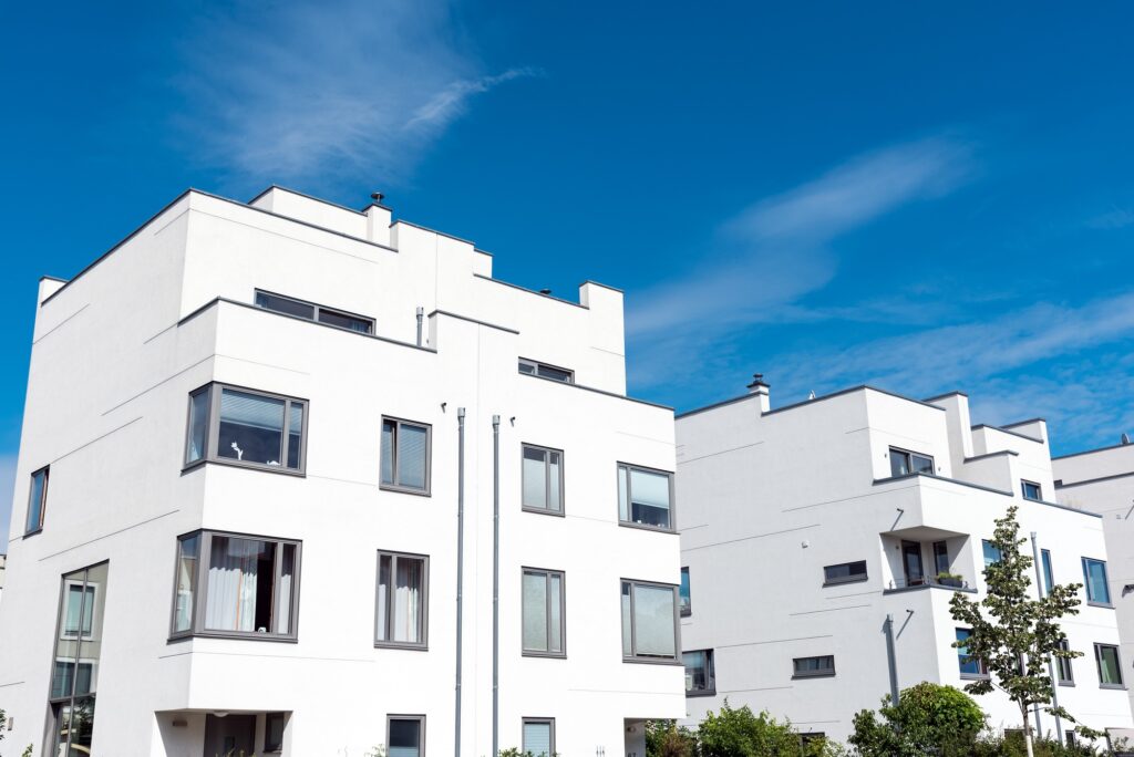 Moderne Stadthäuser in München – Beispielobjekt für Immobilienbewertung